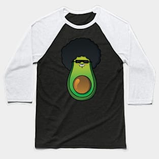 Afrocado, The Cool Avocado Baseball T-Shirt